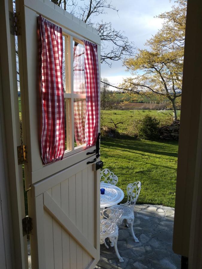 The English Shepherds Hut @ Les Aulnaies Echauffour Exteriér fotografie